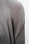 Issey Miyake Pleats Please GREY Pleated cardigan