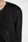 Issey Miyake Pleats Please BLACK Pleated cardigan