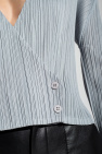 Issey Miyake Pleats Please GREY Pleated cardigan