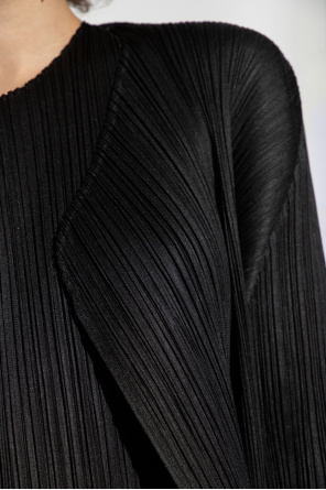 Issey Miyake Pleats Please Pleated cardigan