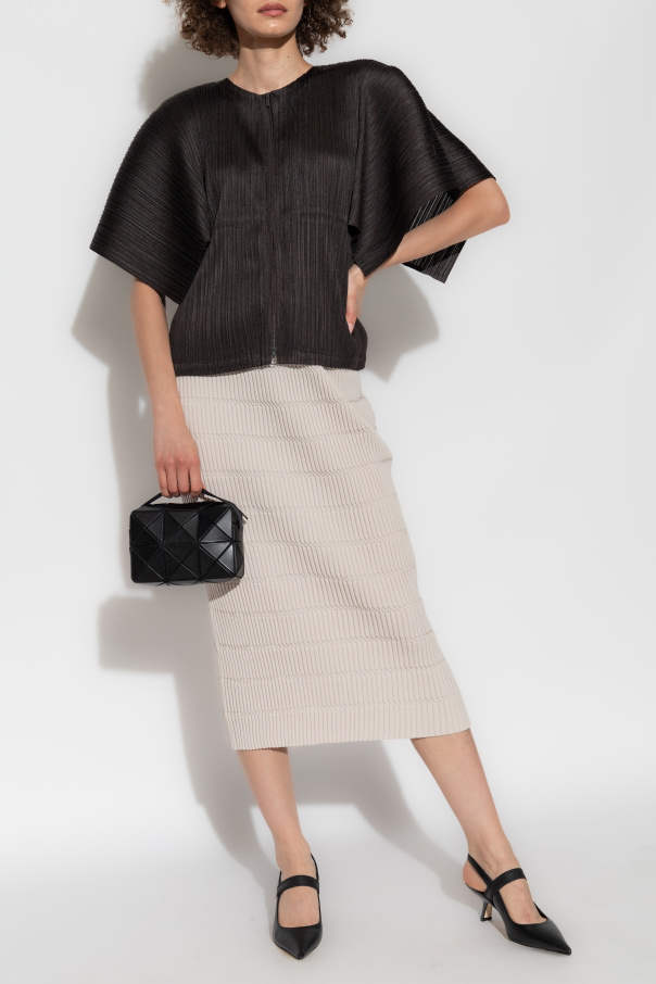 Pleats Please Issey Miyake Plisowany top