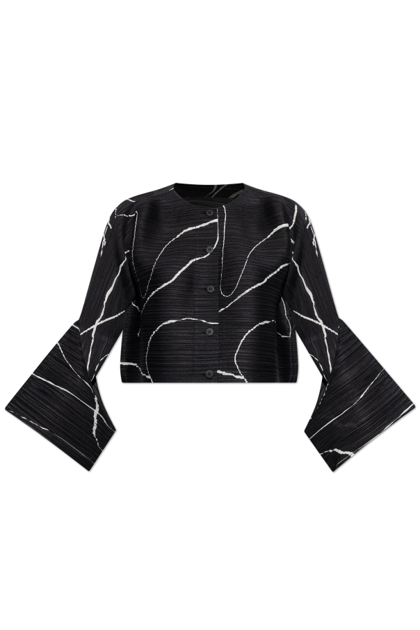 Pleated cardigan od Pleats Please Issey Miyake