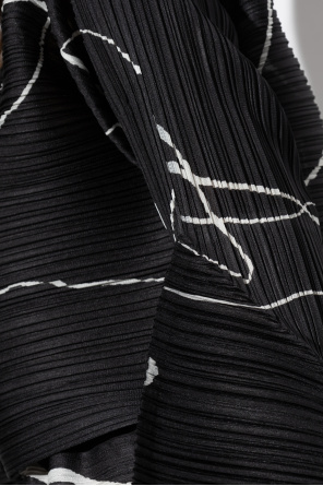Pleats Please Issey Miyake Pleated cardigan