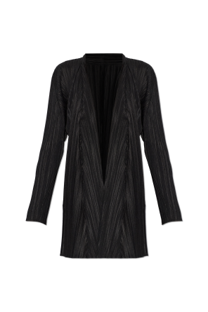 Pleated sweater