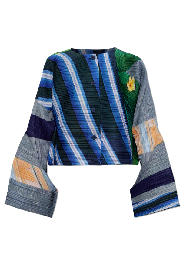 Pleated cardigan od Pleats Please Issey Miyake