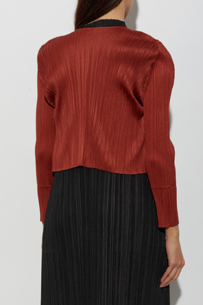 Pleats Please Issey Miyake Cardigan plisat