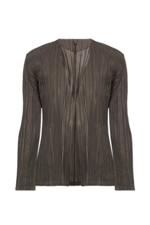 Cardigan plisat