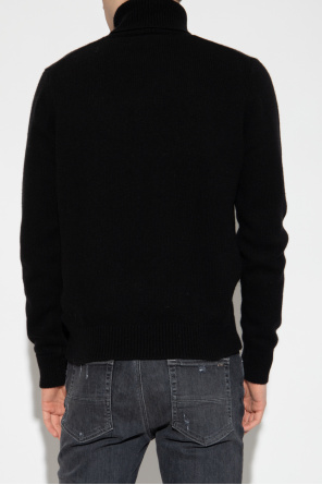 Amiri Cashmere turtleneck sweater