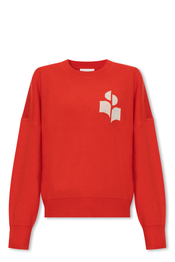 Marant Etoile ‘Atlee’ sweater with logo