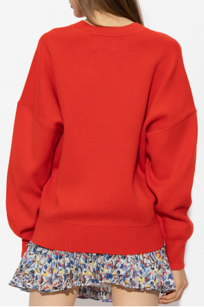 Marant Etoile ‘Atlee’ embellished sweater with logo