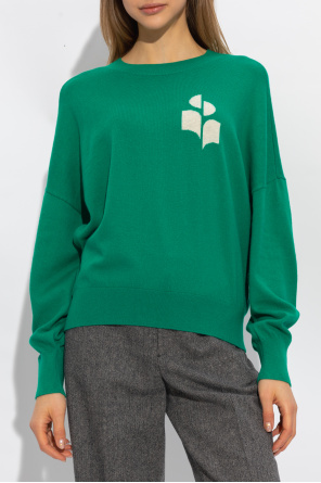 Marant Etoile ‘Marisans’ sfumato sweater with logo