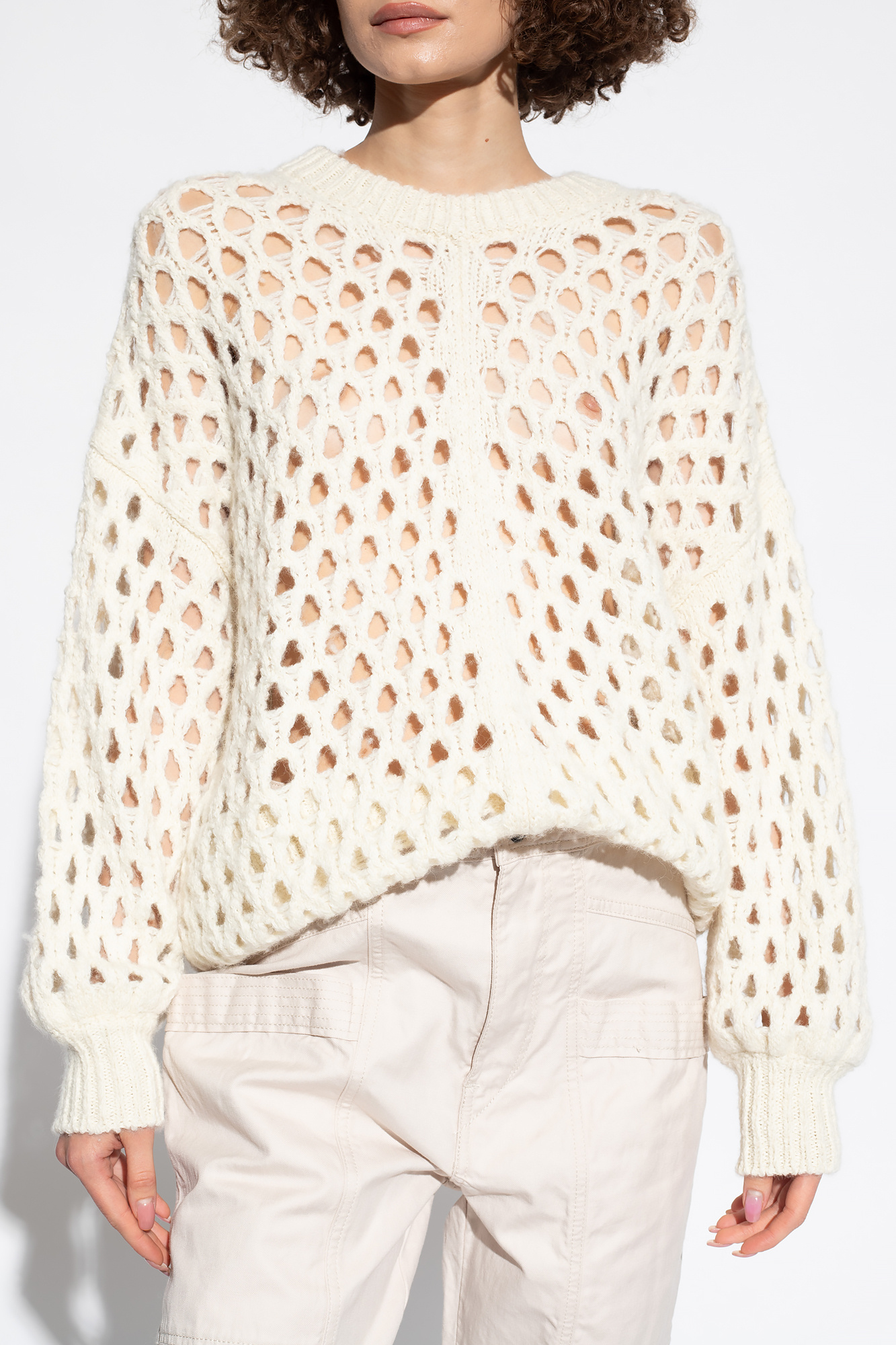 Isabel Marant ‘Tane’ openwork sweater