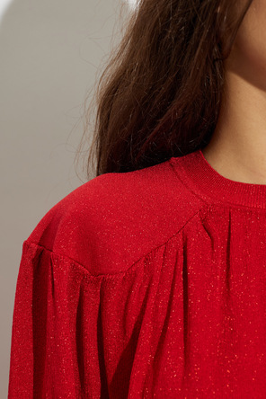 Isabel Marant "Enza" sweater with Lurex thread