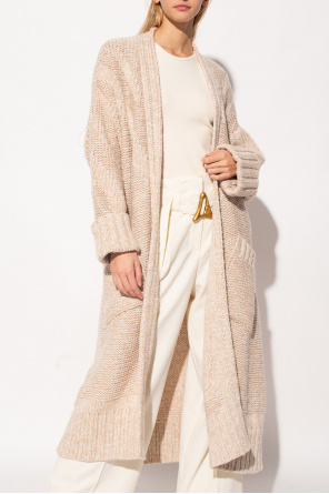 Aeron Long cardigan with belt