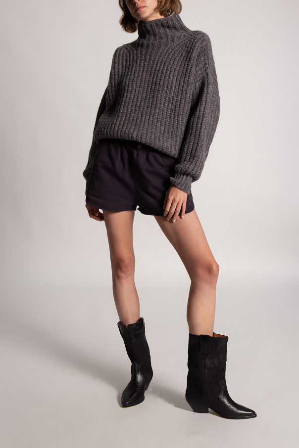 Isabel Marant Rib-knit turtleneck sweater