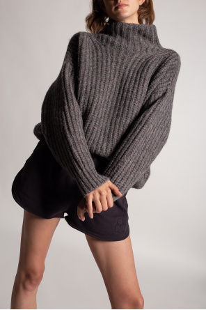 Isabel Marant Rib-knit turtleneck sweater