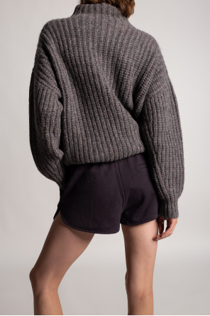 Isabel Marant Rib-knit turtleneck sweater