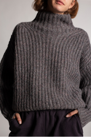 Isabel Marant Rib-knit turtleneck sweater