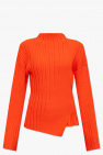 Aeron ORANGE ‘Rhone’ asymmetrical sweater