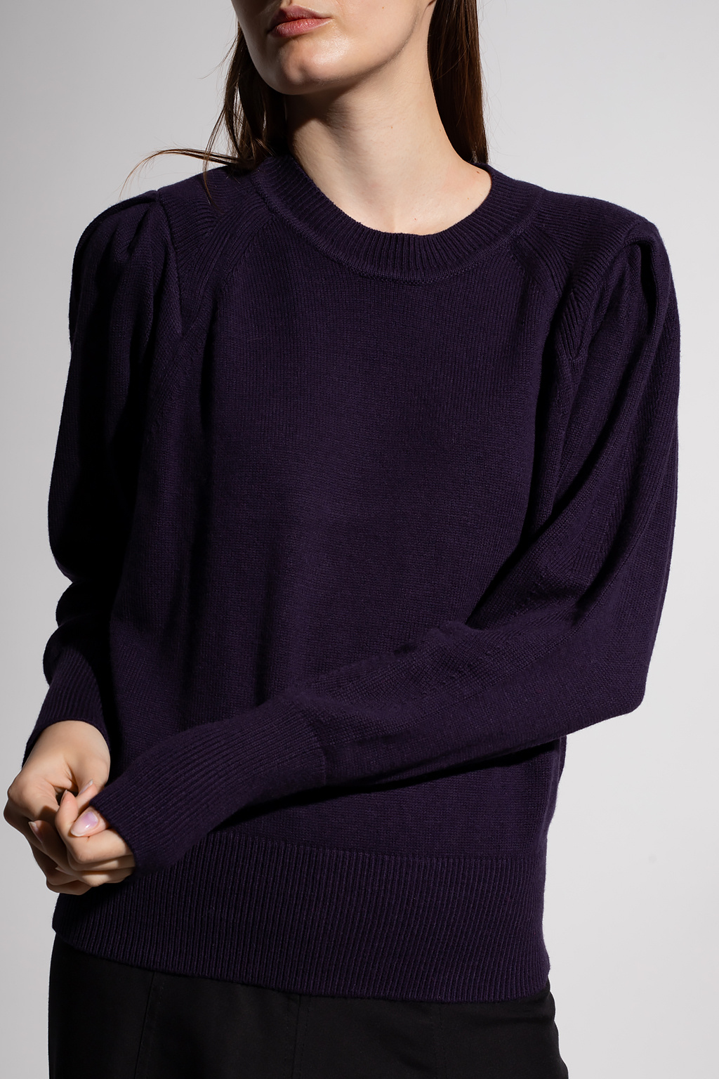 ASOS 4505 long sleeve t-shirt with cutabout seams ‘Charlise’ sweater