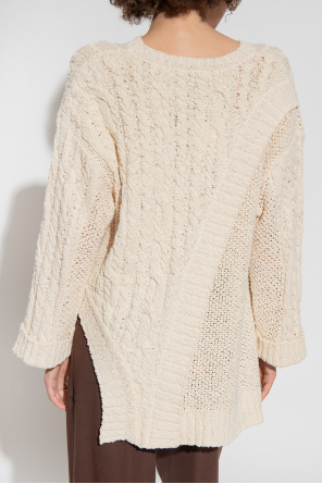 Aeron ‘Leto’ asymmetrical long-sleeve sweater