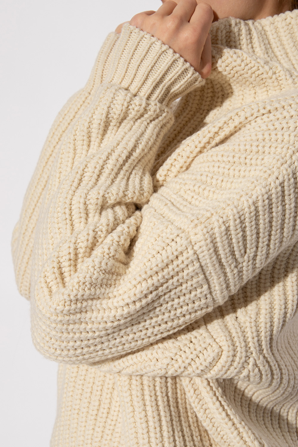Isabel Marant Rib-knit oversize turtleneck NA4EA8 sweater
