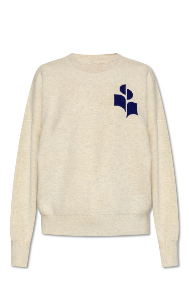 Celio T-shirt a righe stampate blu navy ‘Atlee’ sweater