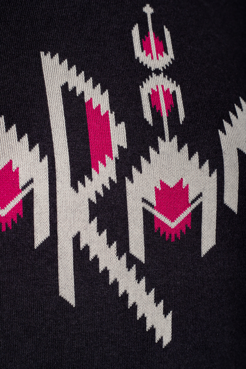 embroidered logo slim shirt ‘Adison’ sweater