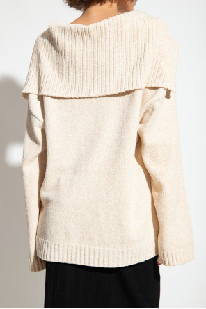 Aeron ‘Pearl’ sweater with collar