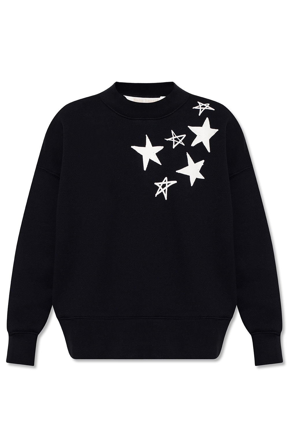 Palm Angels T JUSEO PRINTED CREW NECK Half-Zip sweatshirt