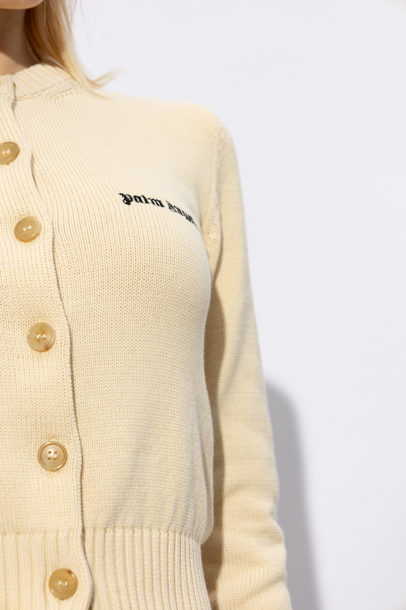 Palm Angels Chanel Pre-Owned 2004 geometric detailing tweed jacket