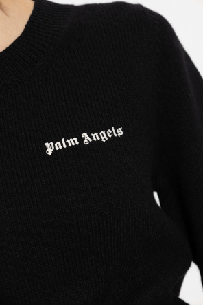 Palm Angels Sweter z logo