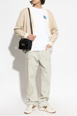 Cardigan with logo od Maison Kitsuné