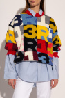 R13 Sweater with geometrical pattern