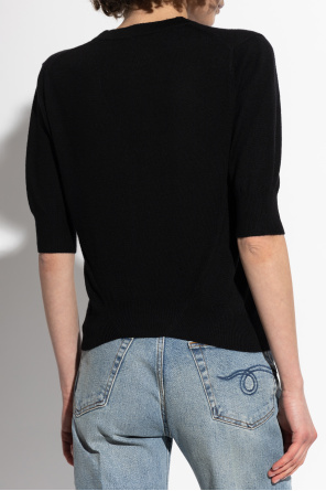 R13 Wool cardigan with short sleeves