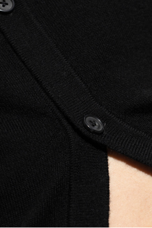 R13 Wool cardigan with short sleeves