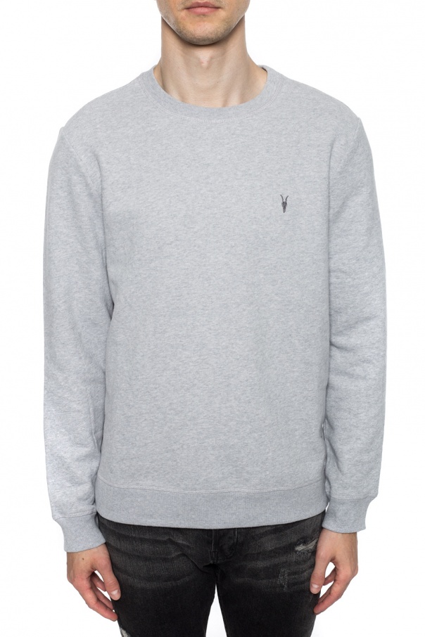 all saints raven crew sweatshirt