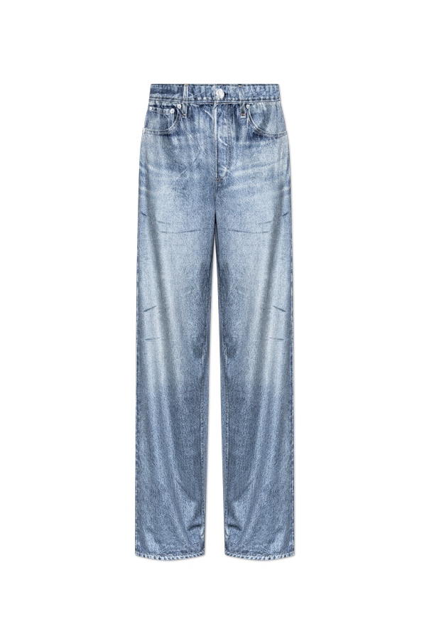 Velvet Straight-Leg Trousers od Rag & Bone