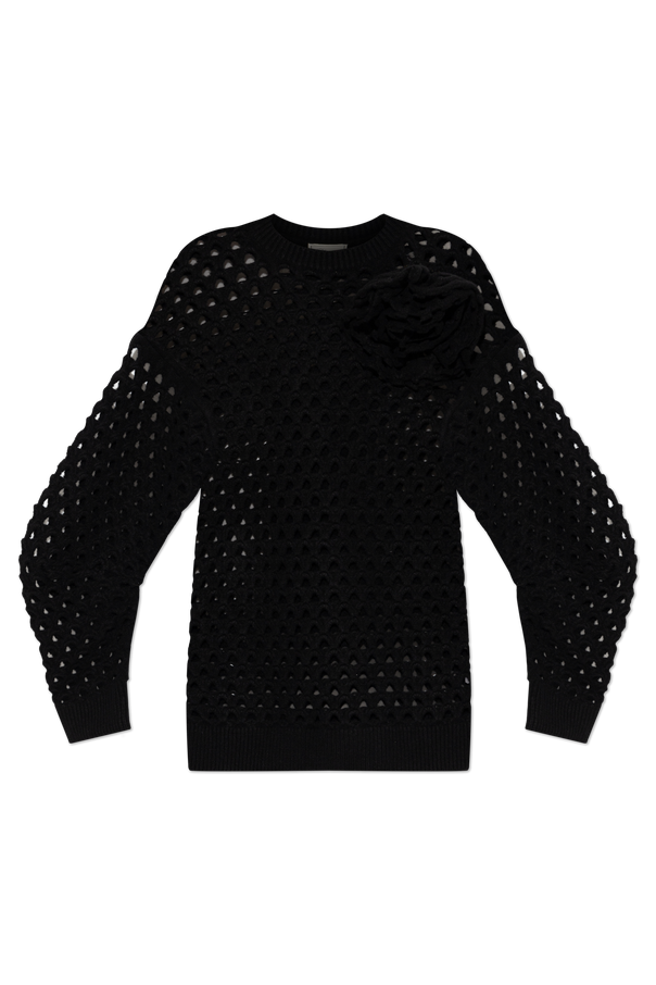 Woolen openwork sweater od Blumarine