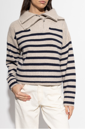 Rag & Bone  Sweater with a zip-up collar