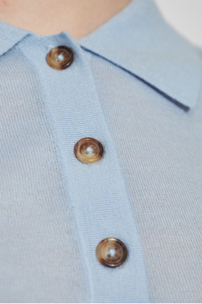 Rag & Bone  Cashmere long-sleeve polo