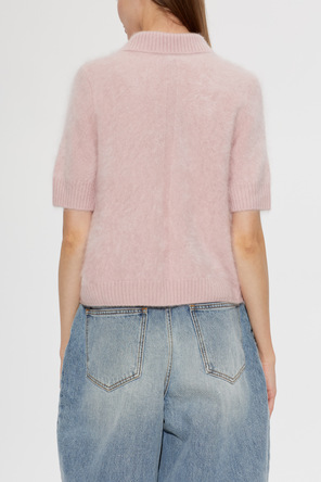 Rag & Bone Cashmere cardigan with short sleeves
