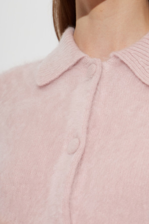 Rag & Bone Cashmere cardigan with short sleeves