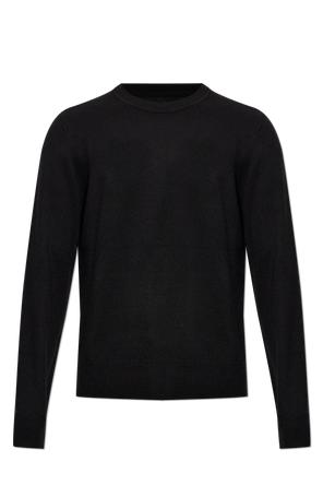 Cashmere sweater with a crew neck