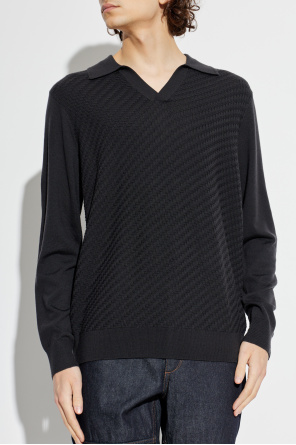 Rag & Bone  Woll-Poloshirt