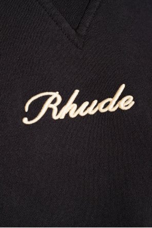 Rhude Loose-fitting polo sweatshirt
