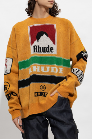Rhude Goods sweater with logo