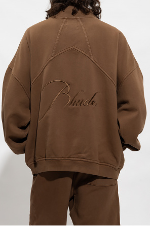 Rhude hoodie Back with logo