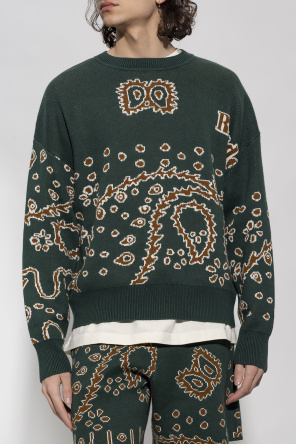 Rhude Patterned Cotton sweater
