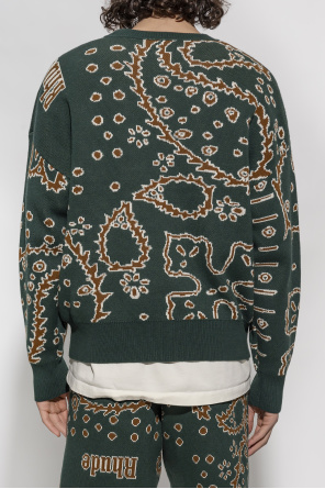 Rhude Patterned Parka sweater